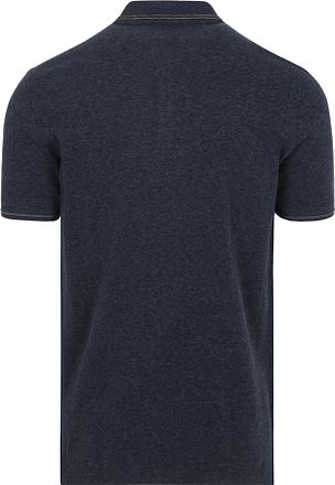 R2 Amsterdam Polo Myk Solid Blå