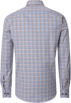 CASAMODA Casual Shirt Faux Checks Blue