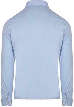 Desoto Langærmet Poloshirt Essential Lyseblå