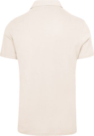 KING Essentials The James Poloskjorte Ecru