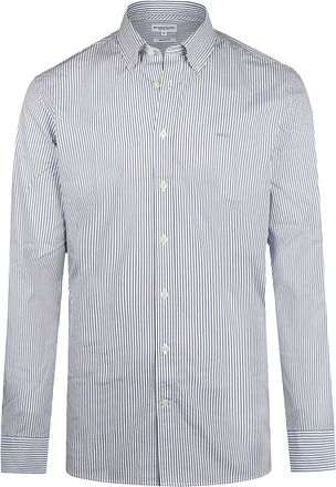 McGregor Shirt Poplin Stripes Blue