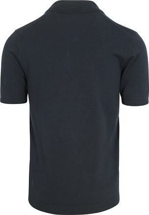 No Excess Poloskjorte med Halv Glidelås Marineblå