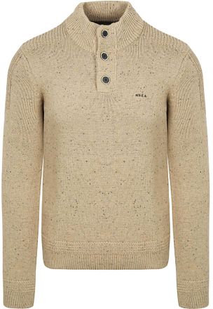 NZA Tröja Mocker Conor Melange Varm Beige
