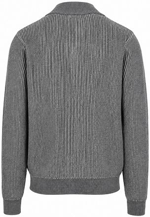Suitable Bico Half Zip Trøje Grå