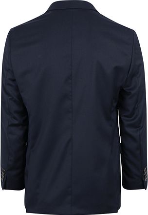Suitable Blazer Njaro Wool Donkerblauw