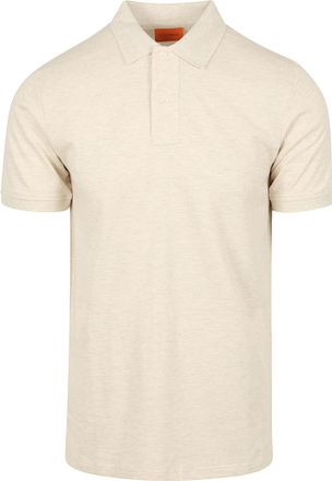 Suitable Mang Poloskjorte Ecru