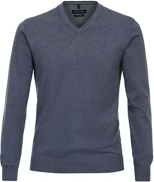 Lacoste herentrui wol, O-hals, caramel beige