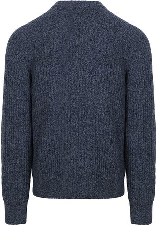 BOSS Pull Klacier Wool Blend Marine