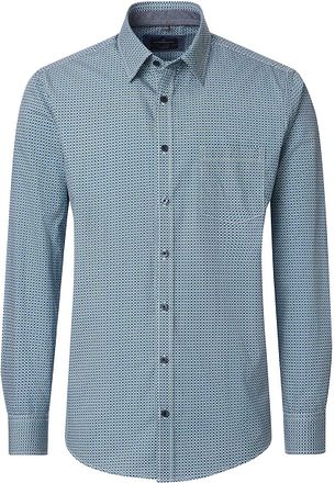 CASAMODA Casual Shirt Print Blue