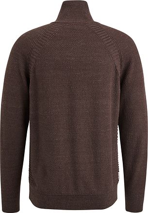 Cast Iron Cardigan Maille Marron