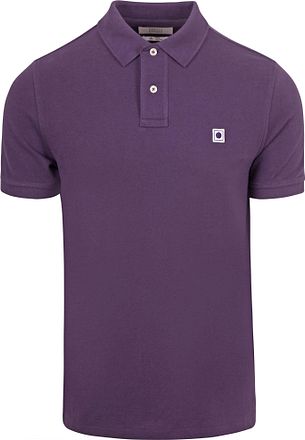 King Essentials The Rene Poloshirt Lila
