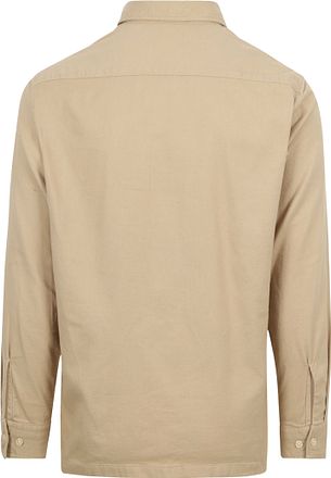 Marc O'Polo Skjorte Twill Flanell Beige