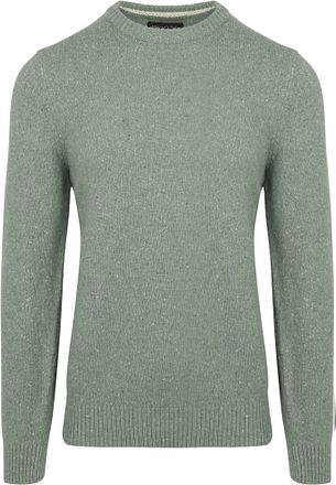 Marc O'Polo Tröja Tweed Ullmix Grön