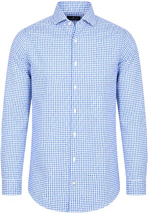 Steppin' Out Oxford Shirt Checks Blå