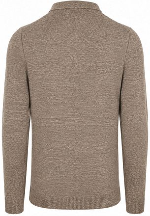 Suitable Button Longue Melange Piké Beige