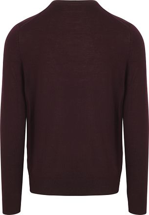 Suitable Pull Laine Mérino Bordeaux