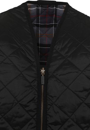 Barbour Fôring Quilted Zip-in Svart