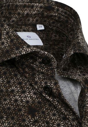 2721.22 Brown/Black Print