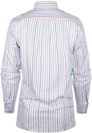 Steppin' Out Skjorte Oxford Stribe Multifarvet