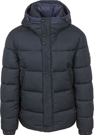 BOSS Omaris frakk marineblå