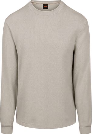 BOSS Pullover Tempest Beige