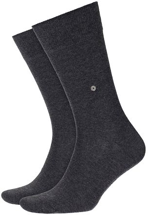Burlington Uniform sokker grå 2-pack