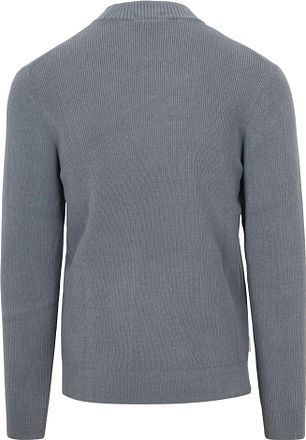 Cast Iron Genser Strikket Storm Blå