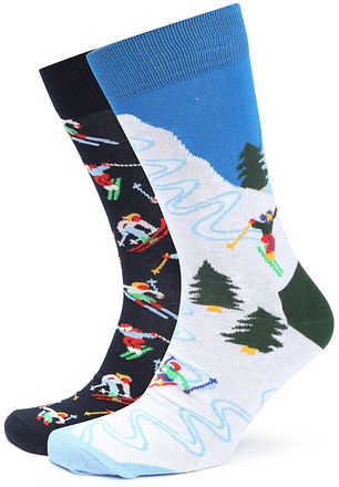 Happy Socks 2-Pack Winter Sports