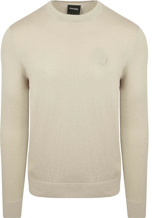 Lyle & Scott Tonal Pusjover Greige