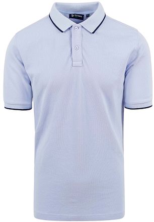 Suitable Respect Polo Shirt Tip Ferry Light Blue