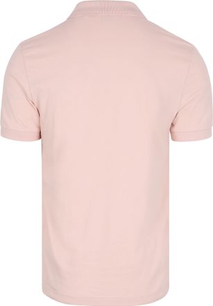 BOSS Passerzip Half Zip Polo Shirt Pink