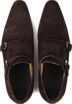 Giorgio Amalfi Sko Monk Strap Brun Mocka