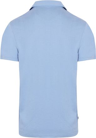 King Essentials The James Poloshirt Mid Blauw