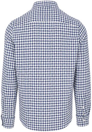 NZA Shirt BD Coarse Heavy Flannel Blue