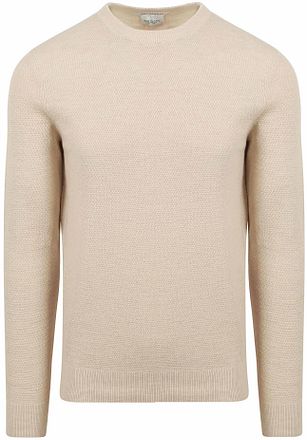 Profuomo Pullover Textured Ecru