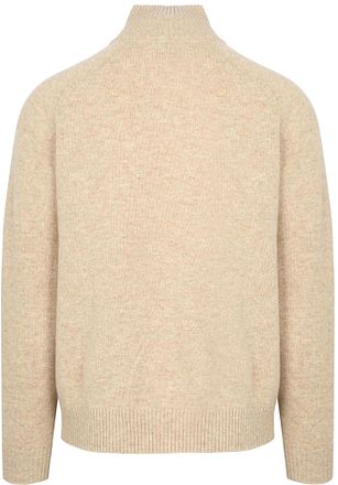 Steppin' Out Pull Mocker Laine Laine D'Agneau Écru