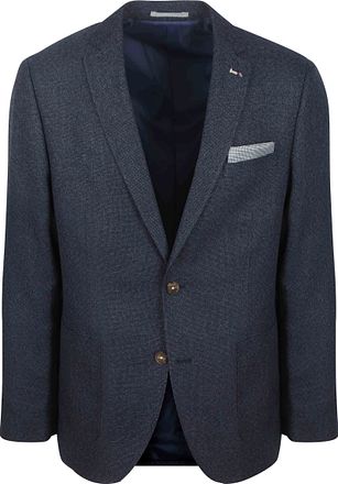 Suitable Blazer Purre Struktur Marine
