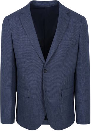 Suitable Sports Jacket Structure Lined Navy