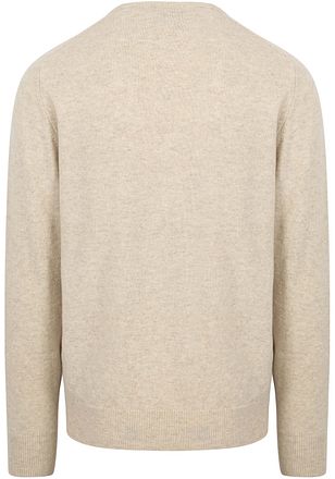 William Lockie Tröja Lamull Linne Beige