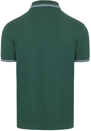 Fred Perry M3600 Twin Tipped Poloskjorte Grønn Z59