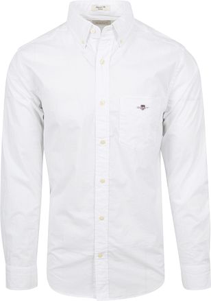 Gant Casual Shirt Poplin White