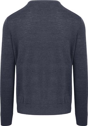 King Essentials The John Pullover Merino Antraciet
