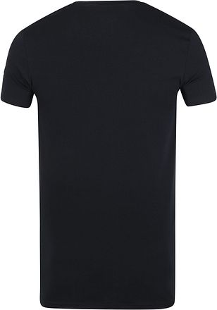 PME Legend Basic T-Shirt 2er Pack O-Ausschnitt Schwarz
