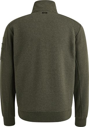 PME Legend Väst Jacquard Interlock Beluga Grön