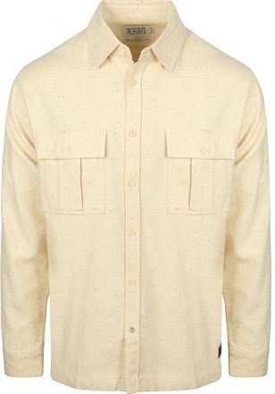Scotch and Soda Melange Overshirt Beige