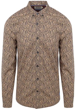 Scotch and Soda Shirt Print Beige