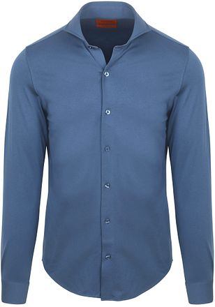 Suitable Sorona skjorte i denimblå