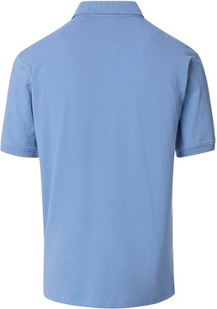 CASAMODA Polo Shirt Stretch Blue