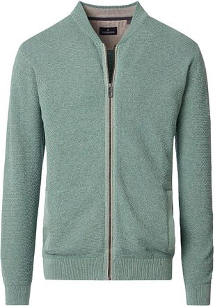 CASAMODA Pullover Zip Structure Light Green