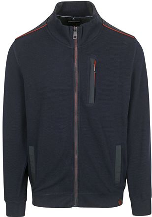 CASAMODA Strickjacke Zip Navy